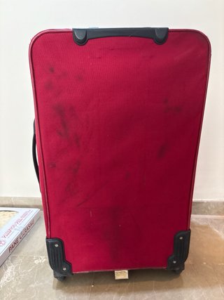 Maleta grande roja