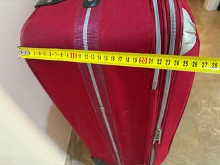 Maleta grande roja