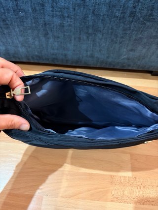 Bolso de fiesta acolchado negro