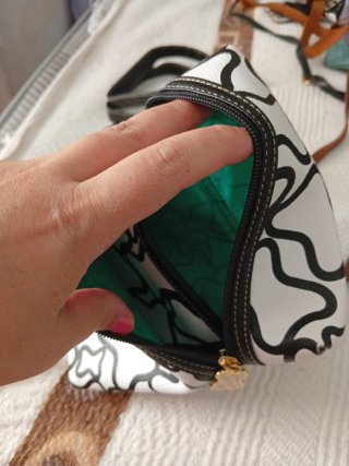 Bolso Tous blanco y negro