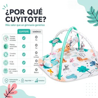 Gimnasio Bebé 5 en 1 Cuyitote