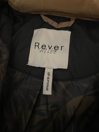 Abrigo plumas largo Rever Mile