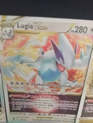 Pack 7 Cartas Pokémon VSTAR y V-ASTRO