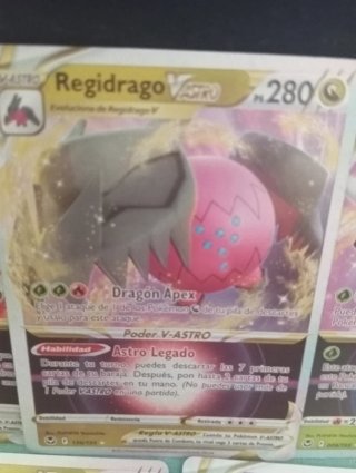 Pack 7 Cartas Pokémon VSTAR y V-ASTRO