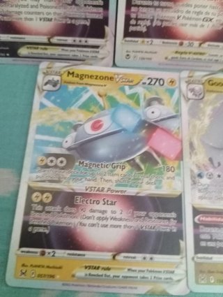 Pack 7 Cartas Pokémon VSTAR y V-ASTRO