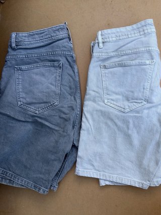 2 Bermuda Jeans Zara Uomo Vintage