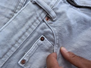 2 Bermuda Jeans Zara Uomo Vintage