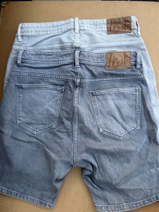 2 Bermuda Jeans Zara Uomo Vintage