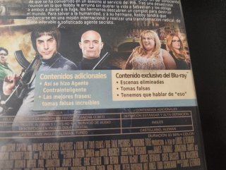 Agente ContraInteligente. Película Blu-ray.