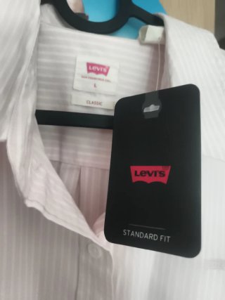 Camisa Levi's Rayas Rosas Talla L