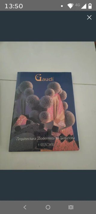 Libro Gaudí Arquitectura Modernista Barcelona
