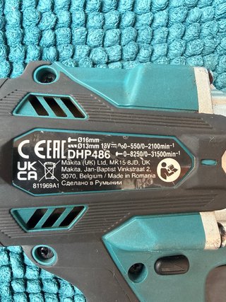 Taladro Percutor Atornillador Makita 18V