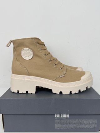 Botines nuevos Palladium Pallabase Taupe. Talla 43