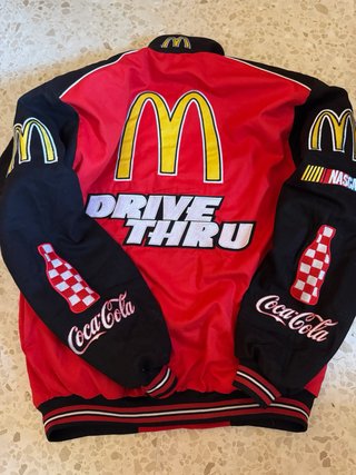 Chaqueta NASCAR McDonald's Coca-Cola