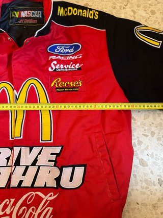 Chaqueta NASCAR McDonald's Coca-Cola