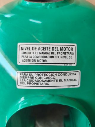 Depósito  Honda SLR 650 single