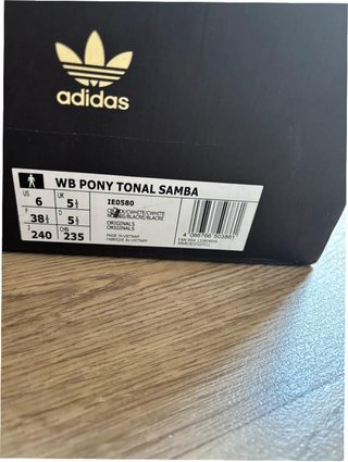 Adidas Samba Wales Bonner Negro EU38.5