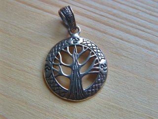 Colgante Plata 925 Árbol de la Vida Celta