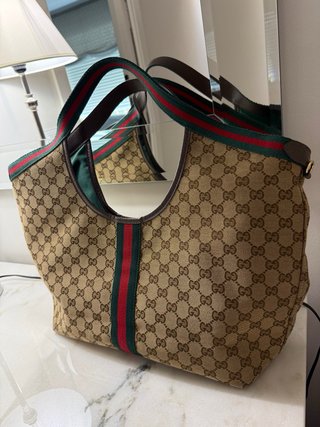 Bolso Monogram Marrón y Verde