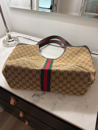 Bolso Monogram Marrón y Verde