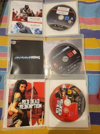 Lote 6 Jogos PS3