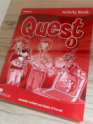 Libro inglés 1º Primaria QUEST 1