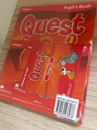 Libro inglés 1º Primaria QUEST 1