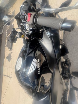 Honda CBR Negra Deportiva