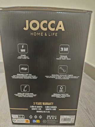 Cafetera Espresso Jocca 20 bar