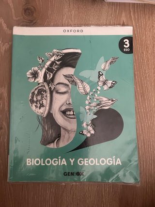 Libro Biología y Geología 3º ESO Geniox Oxford