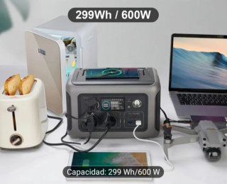 Estación de Energía ALLPOWERS 600W Nueva
