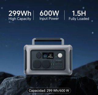 Estación de Energía ALLPOWERS 600W Nueva