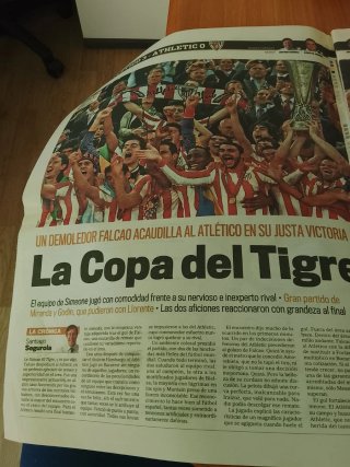 2102 Atleti campeón UEFA Falcao periódico marca