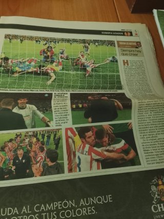2102 Atleti campeón UEFA Falcao periódico marca