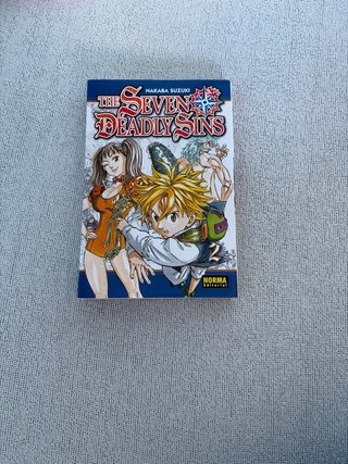 3 primeros tomos del manga Los 7 pecados Capitales