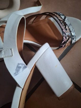 Sandali tacco Tattoo animalier tg.40