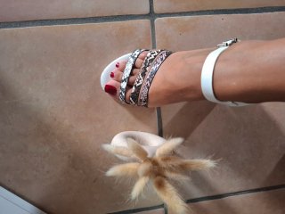 Sandali tacco Tattoo animalier tg.40