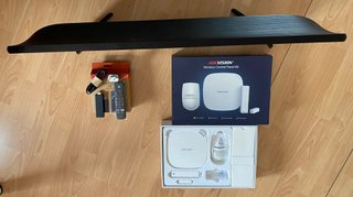 TV Samsung 32", Fire Stick y Alarma Hikvision
