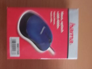 Ratón Hama AM-4000 Óptico USB Azul