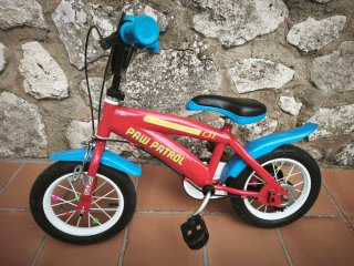 Bicicleta Patrulla Canina 3/4 años