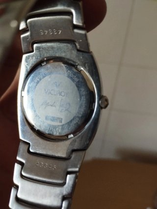 Reloj Viceroy Negro y Plateado