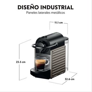 Cafetera Nespresso Pixie Krups Titan