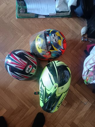 3 Cascos Moto Enduro/Motocross