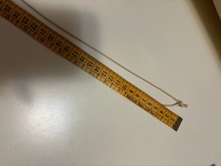 Collana con ciondolo cerchi e perline