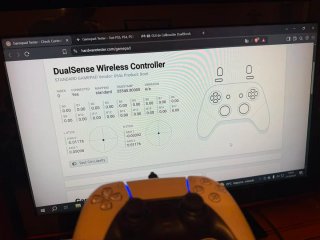 Mando PS5 DualSense Blanco + Sticks TMR Anti-drift