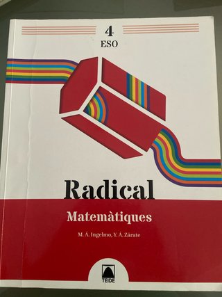 Radical, Matemàtiques, 4 ESO.
