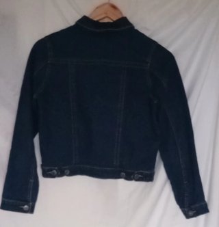 Chaqueta vaquera mujer estrellas doradas