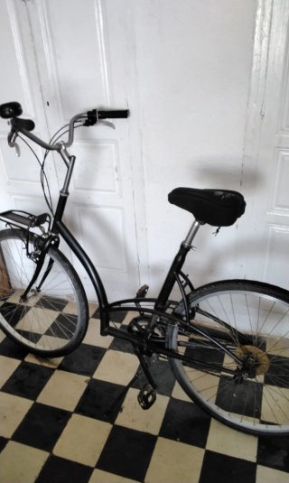 Bicicleta Negra Urbana XXL
