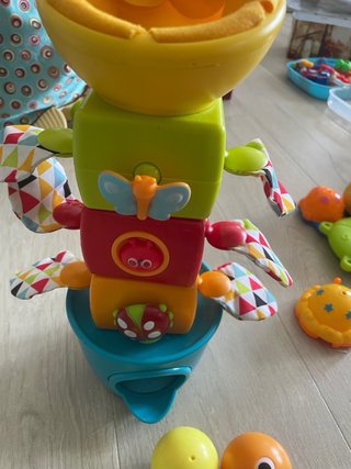 Juguete apilable musical para bebés