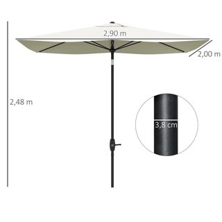 Parasol Rectangular Terraza